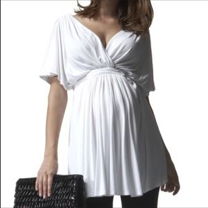 Isabella Oliver white tunic.