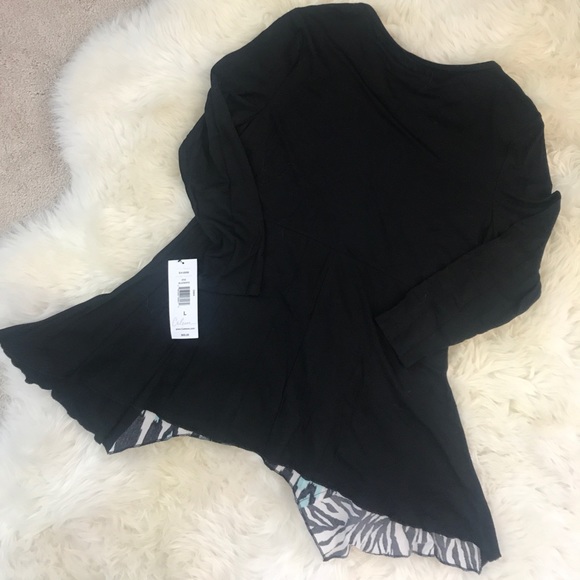 NWT Beautiful Long shirt Sz L - Picture 5 of 6