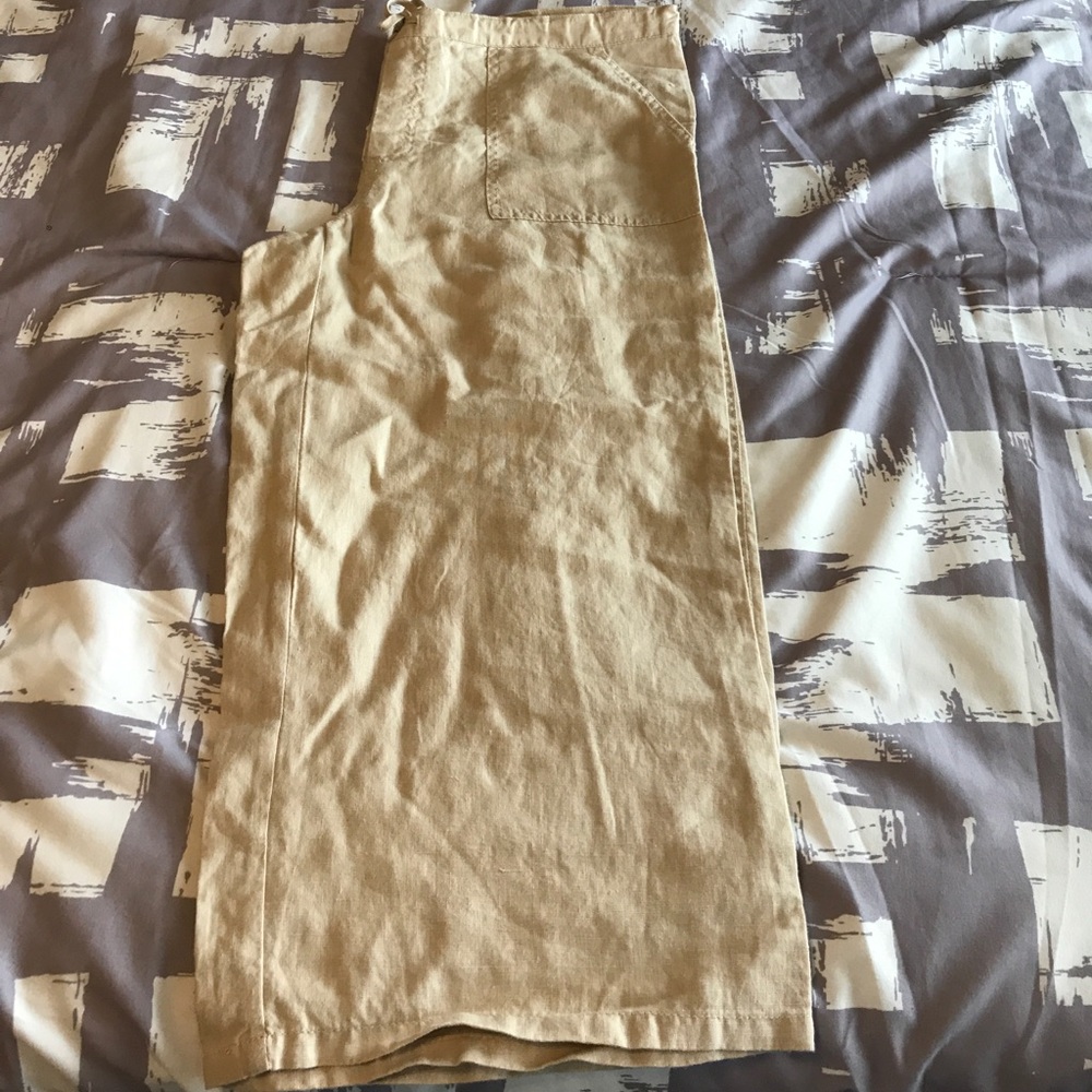 Linen Capris