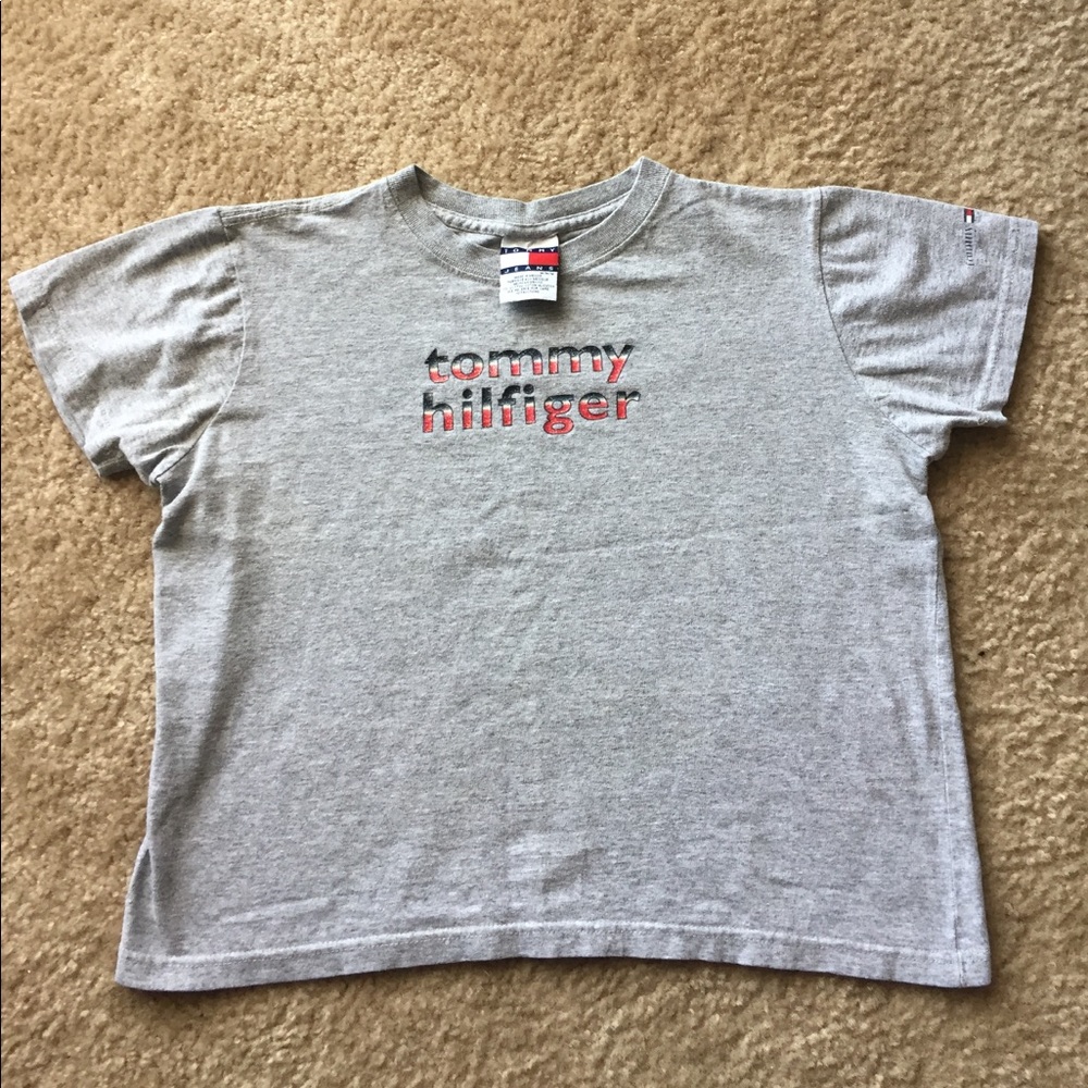 Tommy Hilfiger vintage crop shirt