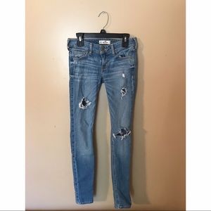 Hollister Light Wash Skinny Jeans