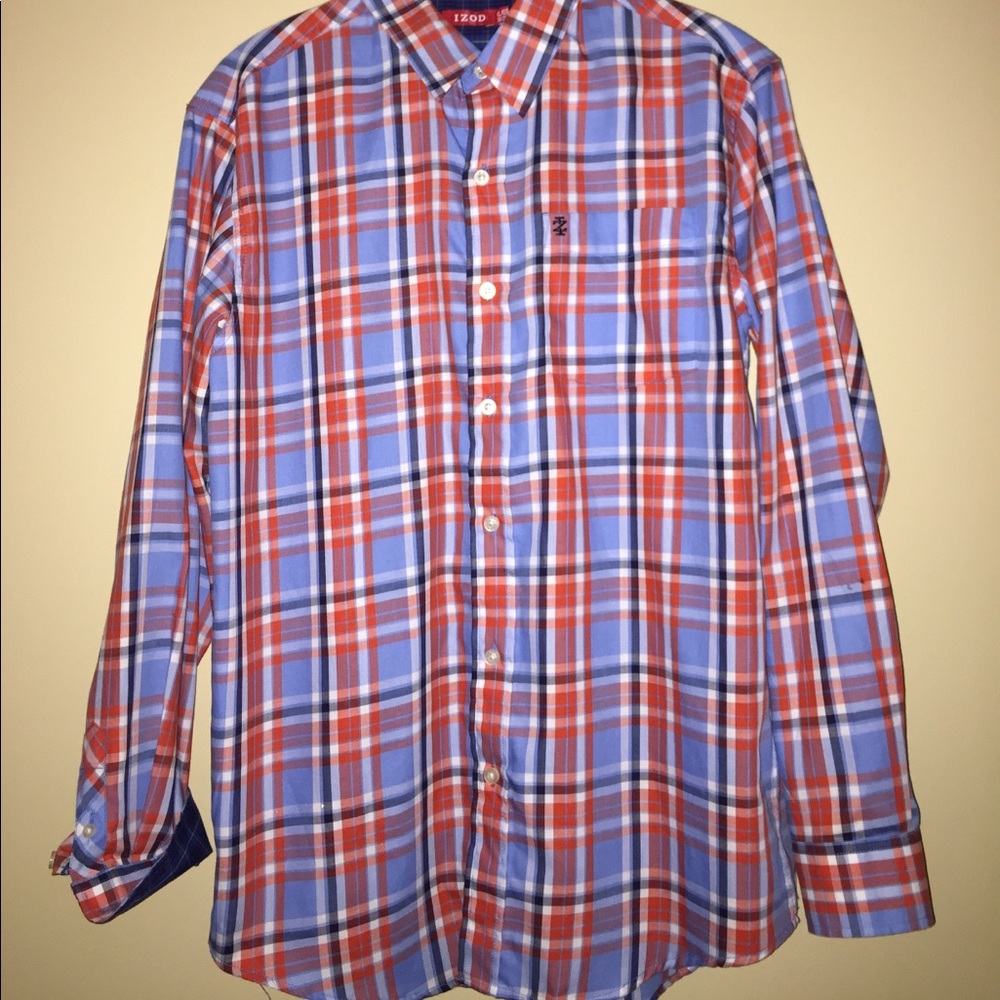 IZOD LONG SLEEVE BUTTON DOWN (18/20)