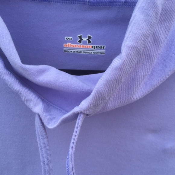 UNDER ARMOUR BLUE SWEATSHIRT LIGHT BLUE SZ M - Picture 3 of 4