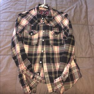 Flannel button down