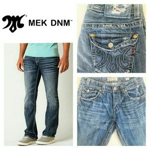 MEK Denim Key West Boot Cut Sz 34/34