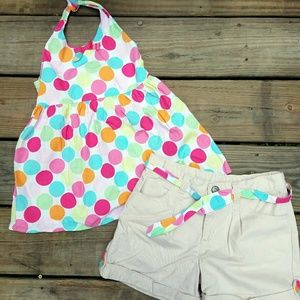 Gymboree Ice Cream Polka Dot Outfit