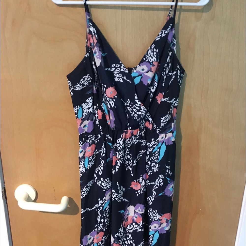 YUMI KIM 100% silk wrap-front dress