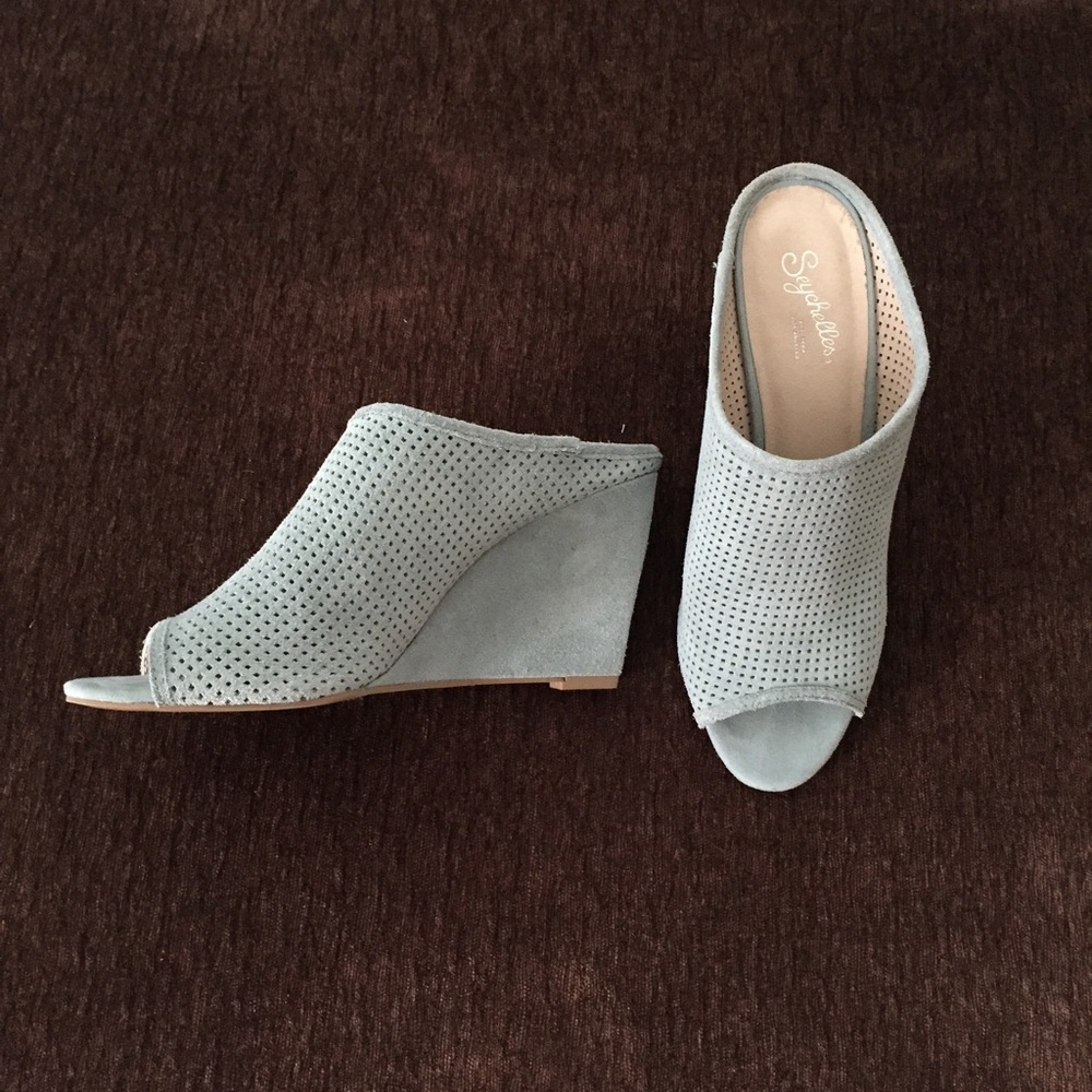 Seychelles suede wedges