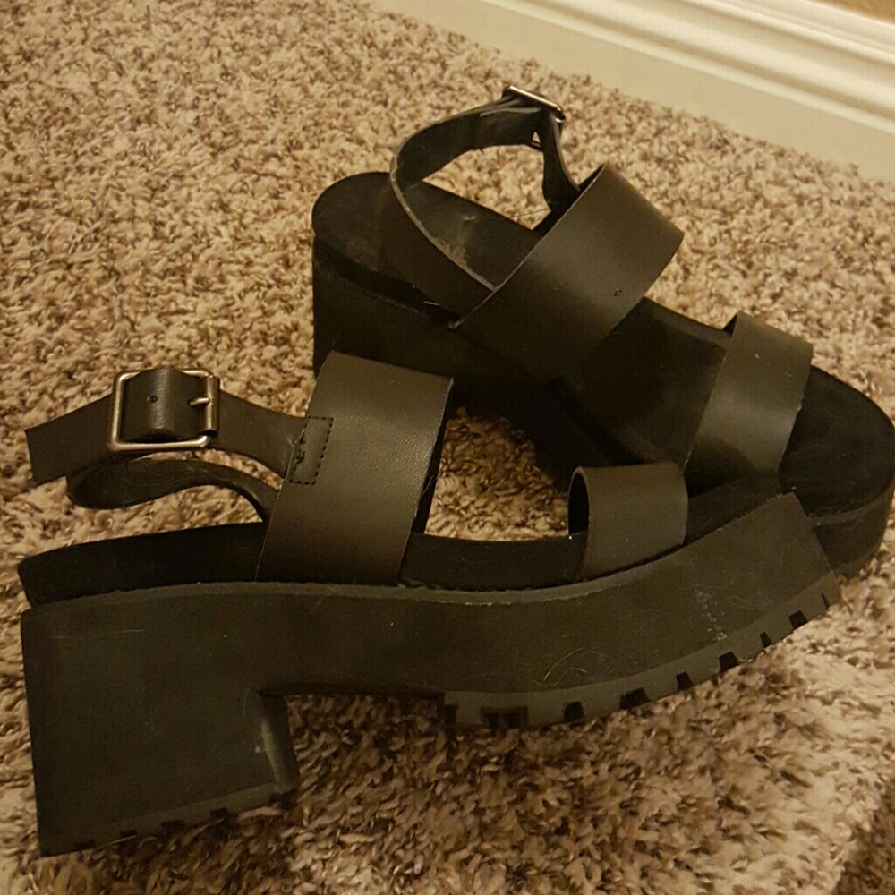 Just Fab chunky sandals