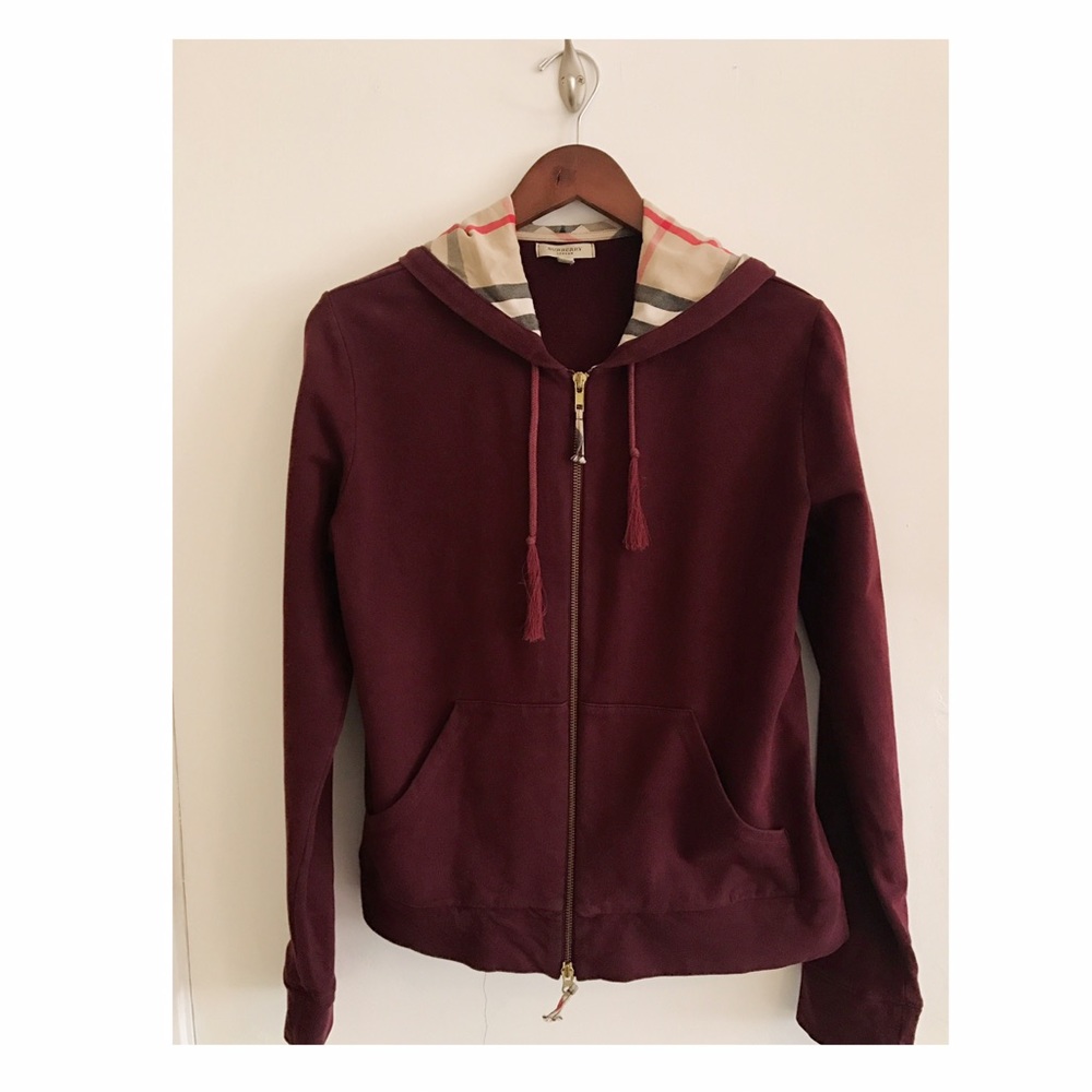 Authentic 🌸 Burberry mens hooded sweatshirt