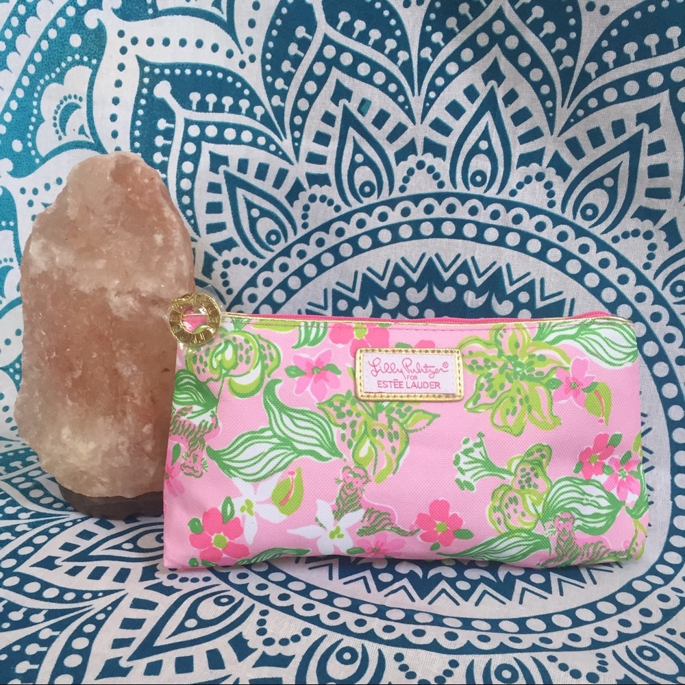 NWOT Lilly Pulitzer x Estée Lauder Makeup Bag