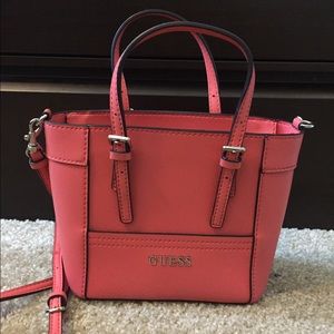 Guess mini tote purse