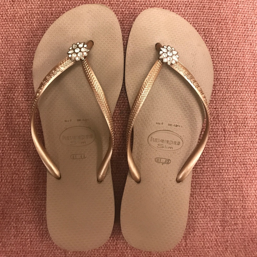 Havaianas Bejeweled Flip Flops