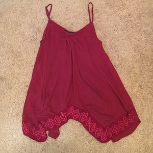 Flows spaghetti strap tank