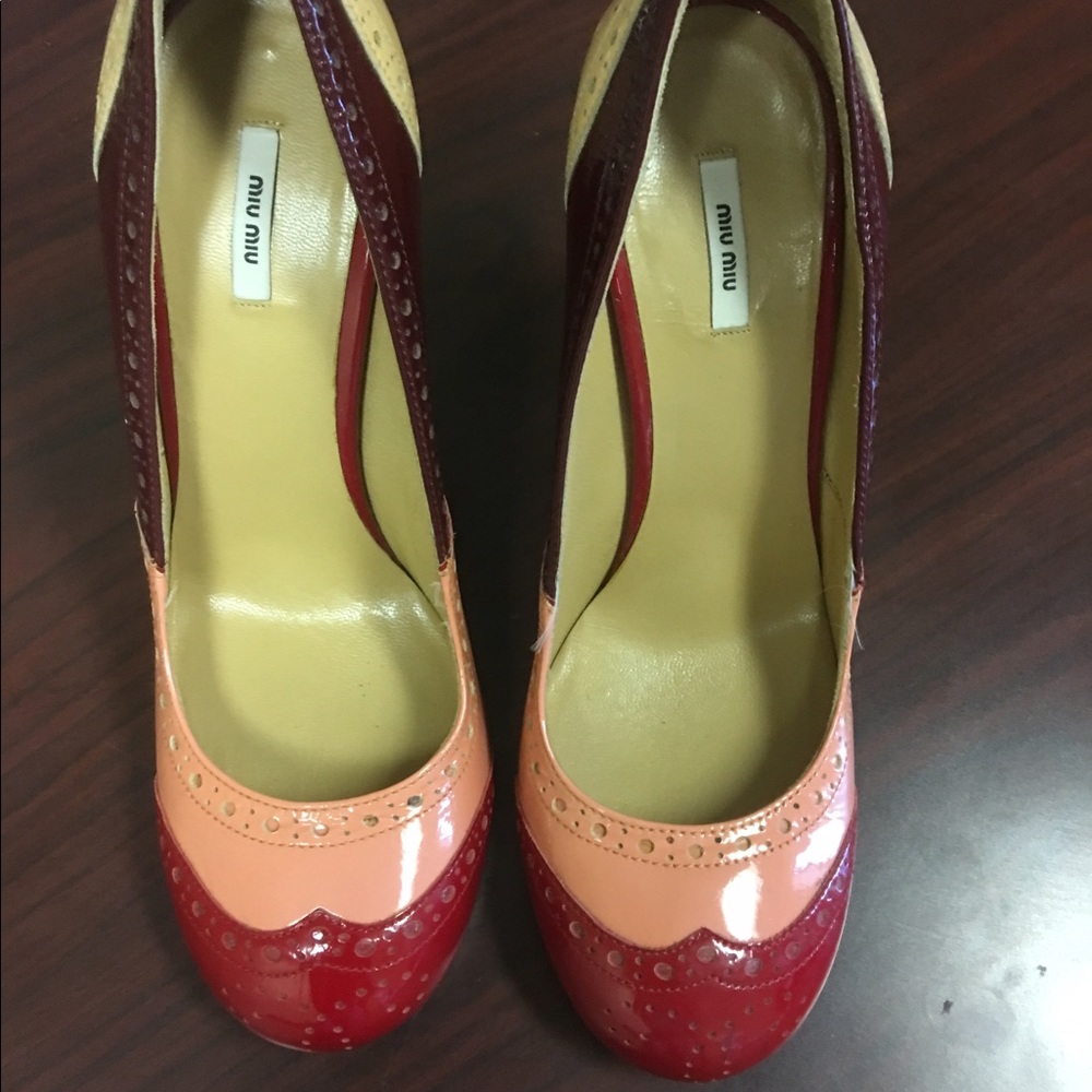 MIU MIU oxford Pump ❤️