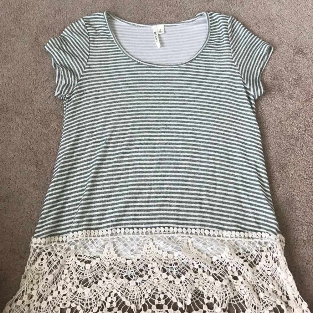 Long, flowy blouse from Franchesca's (Miami brand)