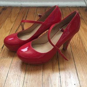 Red Steve Madden Girl shoes