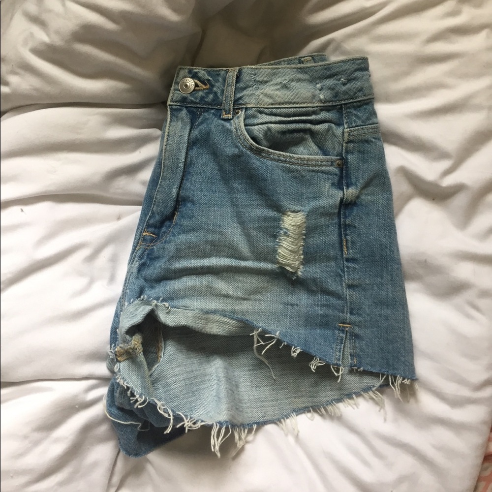 Jean shorts h&m