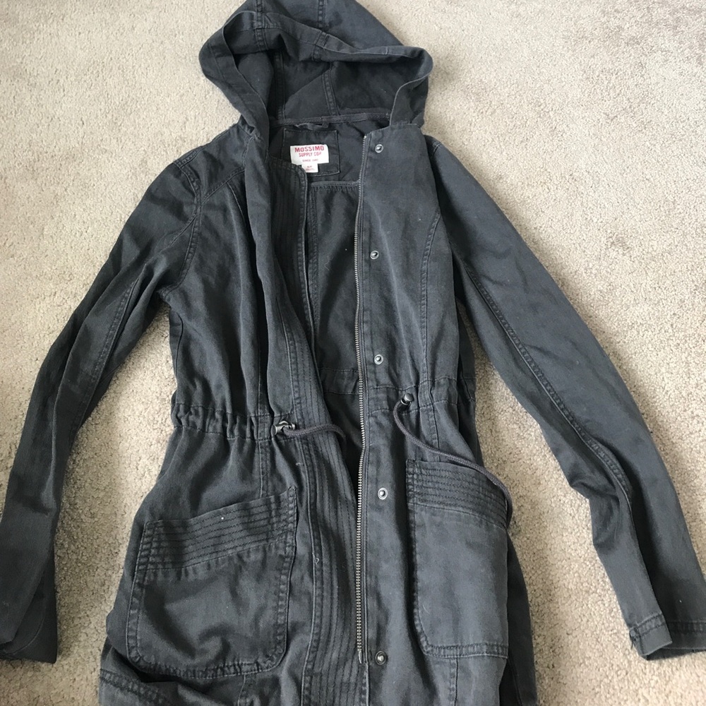Mossimo mid length cargo jacket