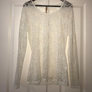 Long sleeve Lace top