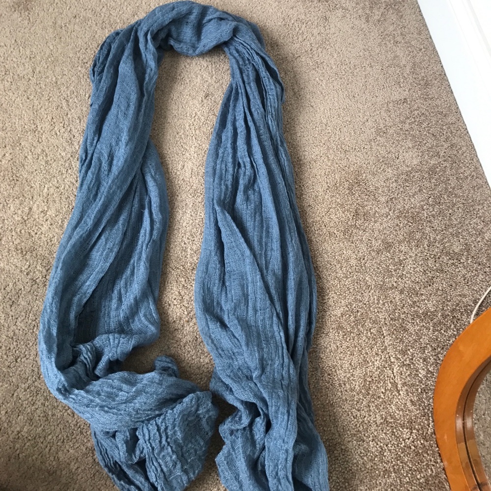 Incredibly soft sky blue scarf