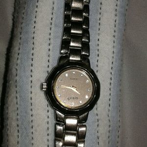 Silver watch