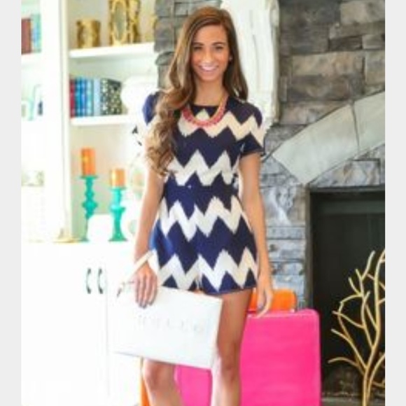 cals Dresses & Skirts - 🚩Sale❤❤Chevron romper❤❤