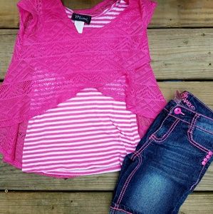 *5 for $35* B.Tween Top, Almost Famous Shorts