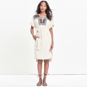 Madewell embroidered paradise dress