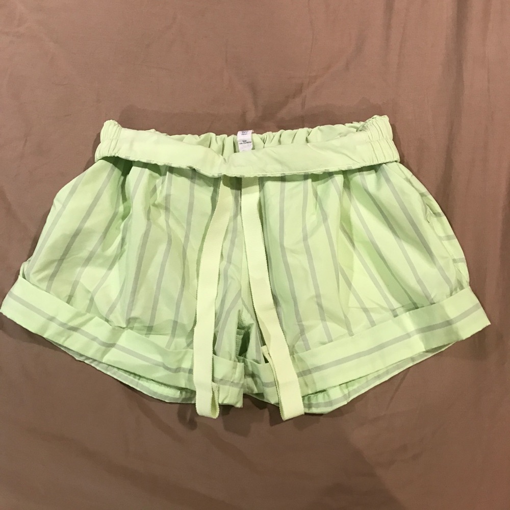 Lululemon Striped Shorts