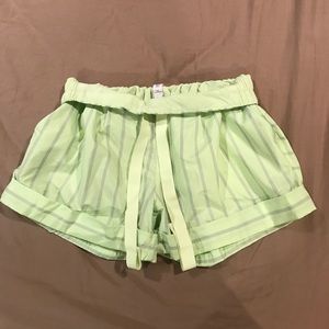 Lululemon Striped Shorts