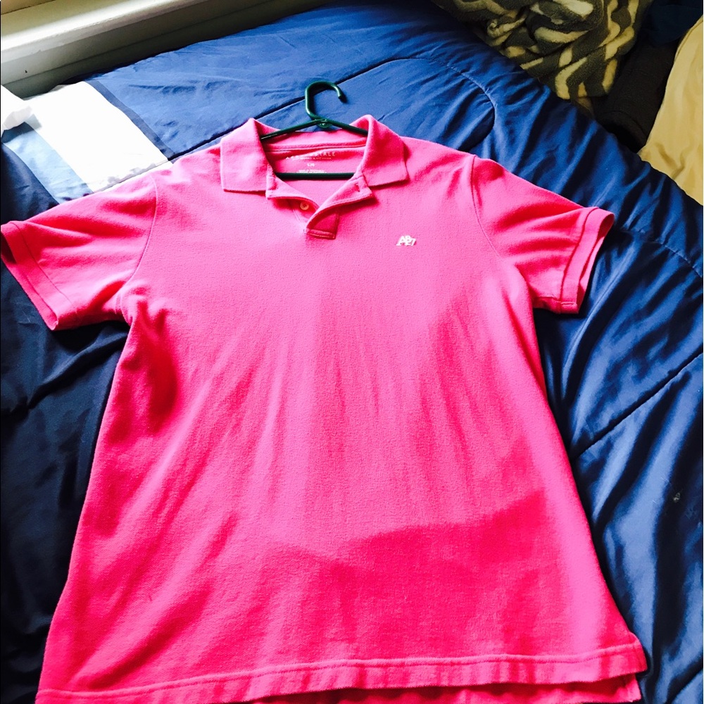 Pink. Brand new Aeropostale Polo shirt.