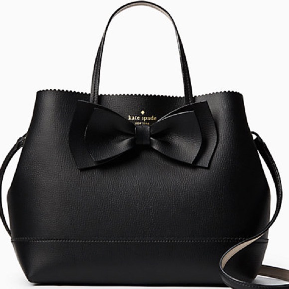 kate spade Handbags - 🆕KATE SPADE 🎀Bow Vanderbilt Giorgia Black Purse