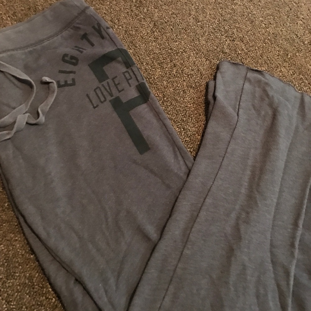 LOVE pink sweatpants