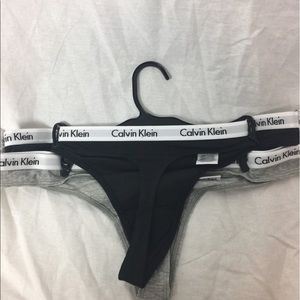NWT Calvin Klein thong underwear
