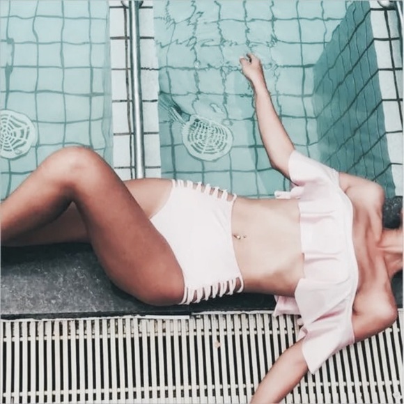 LAST ONE Kelly Off Shoulder Bikini Swim Suit - Picture 2 of 3