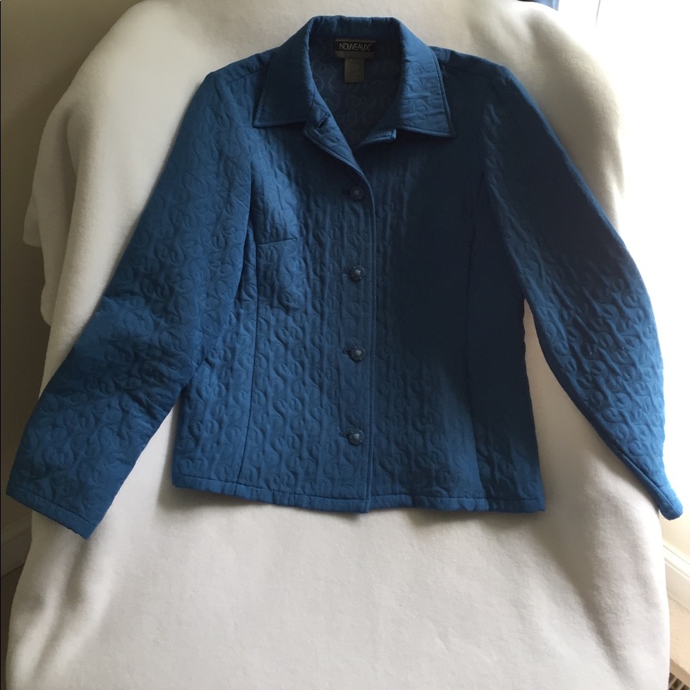 Comfortable Blue Jacket - Picture 2 of 6