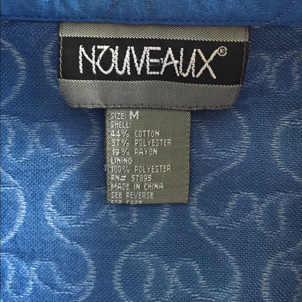 Comfortable Blue Jacket - Picture 3 of 6