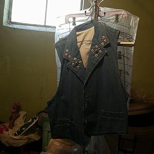 Denim vest