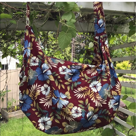 69 off Nani Made in Hawaii Handbags XXXL BAG HOBO HAWAIIAN BAG MADE
