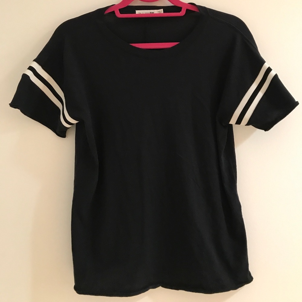 rag&bone/JEAN Xsmall Black Top