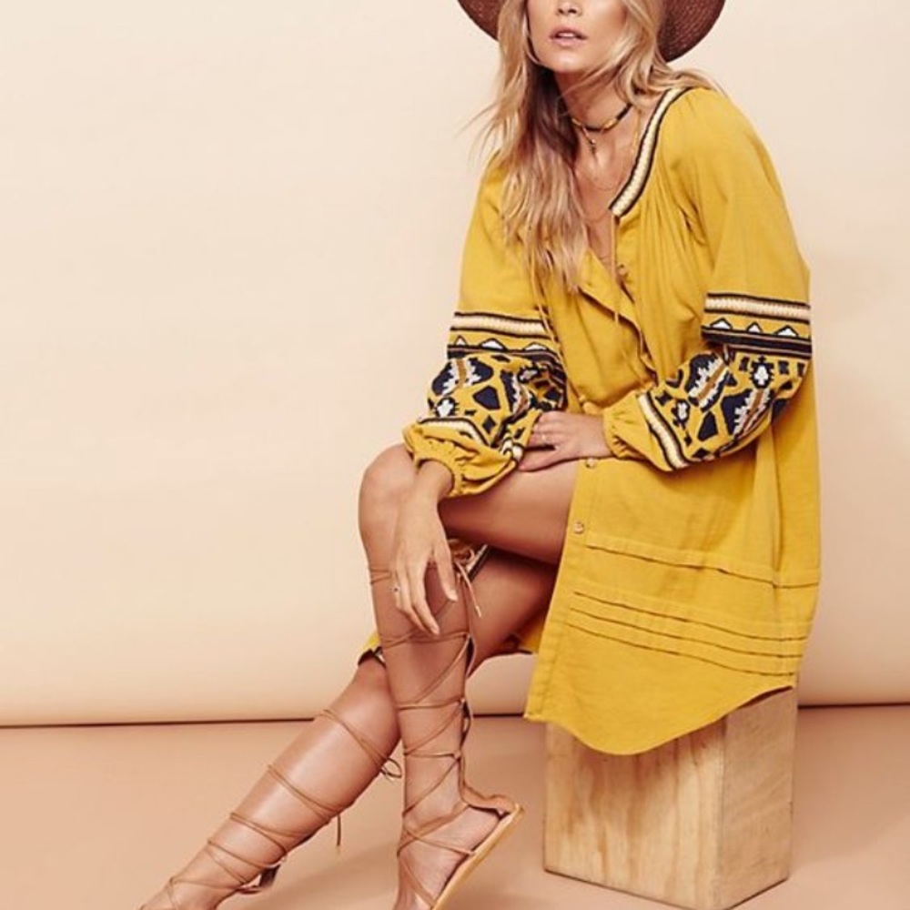 Free people boho styled dress ONE HOUR SALE