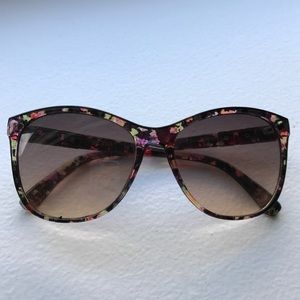 Floral print sunglasses