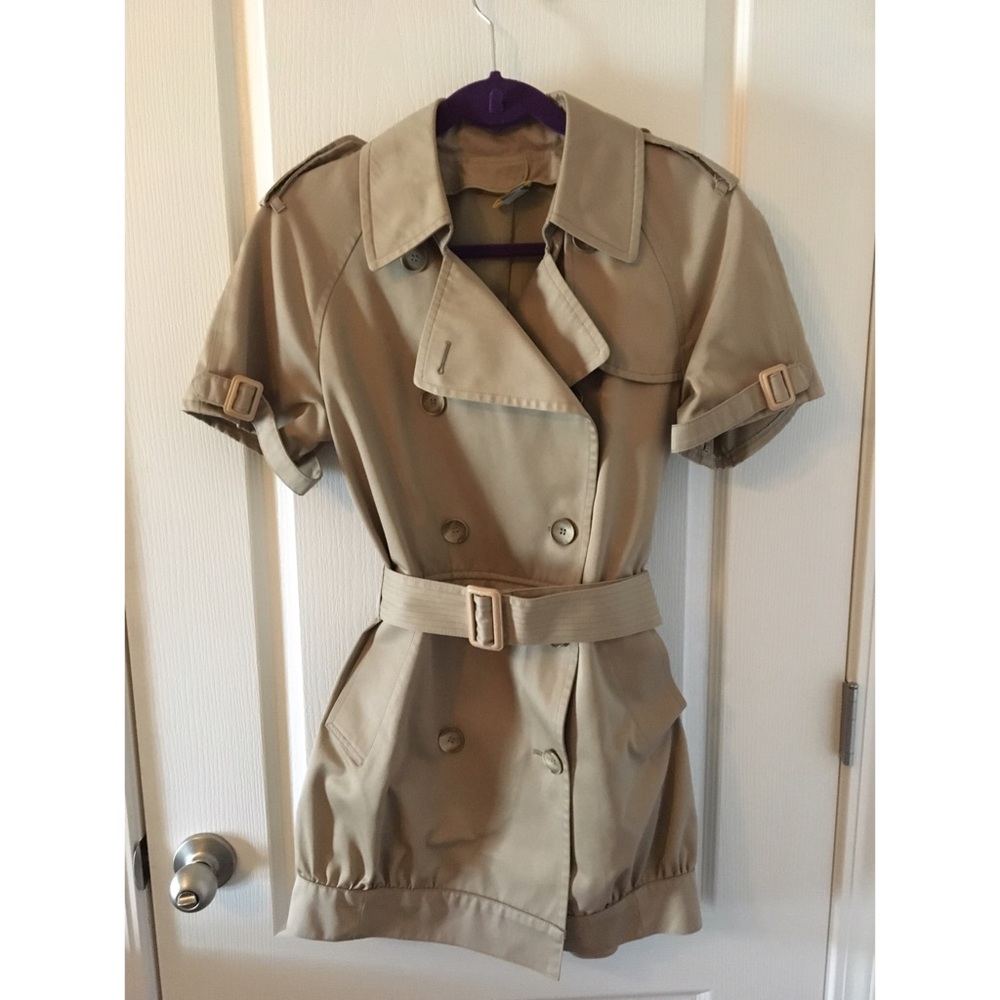Dress:: Urban Renewal Trench Coat Mini Dress