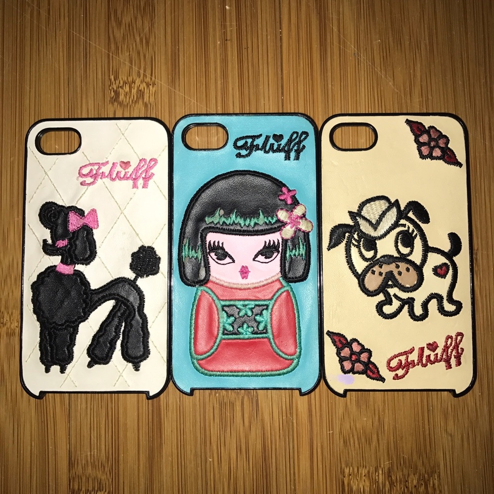3 fluff iPhone 4/4s cases