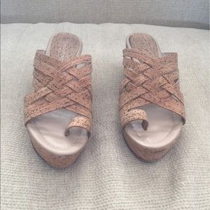 Wedged sandal