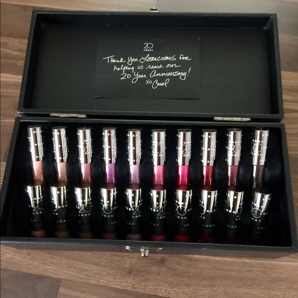 LORAC 20th Anniversary Lipstick and Lipgloss Set