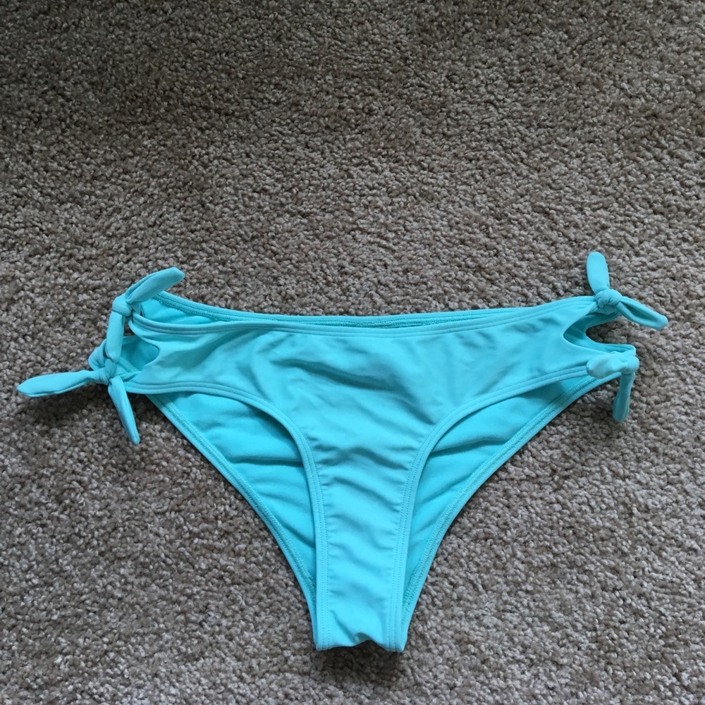 Blue Hollister Swimsuit Bottoms
