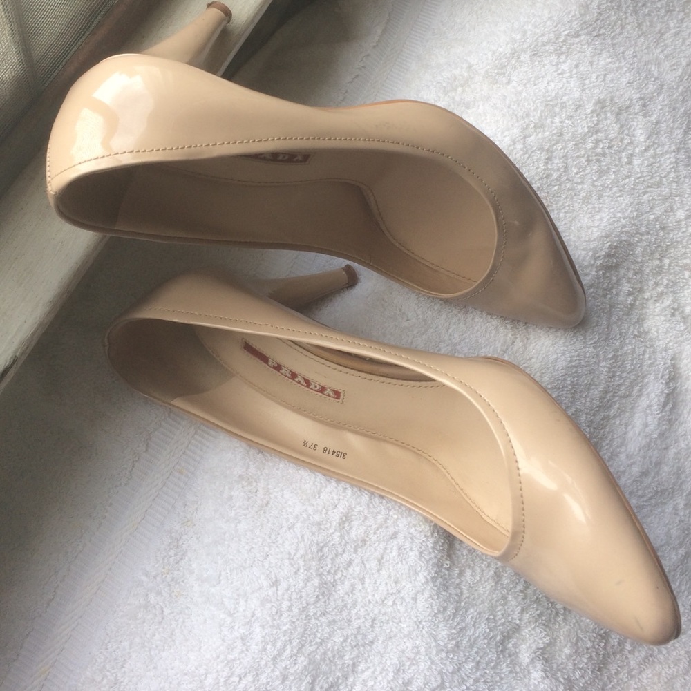 Prada Nude Heels