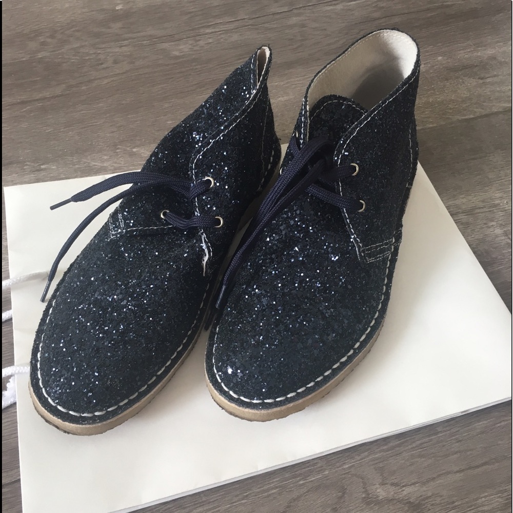Vera Pelle Genuine Leather black sparkly shoes